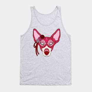 Lovely Hound Mask Tank Top